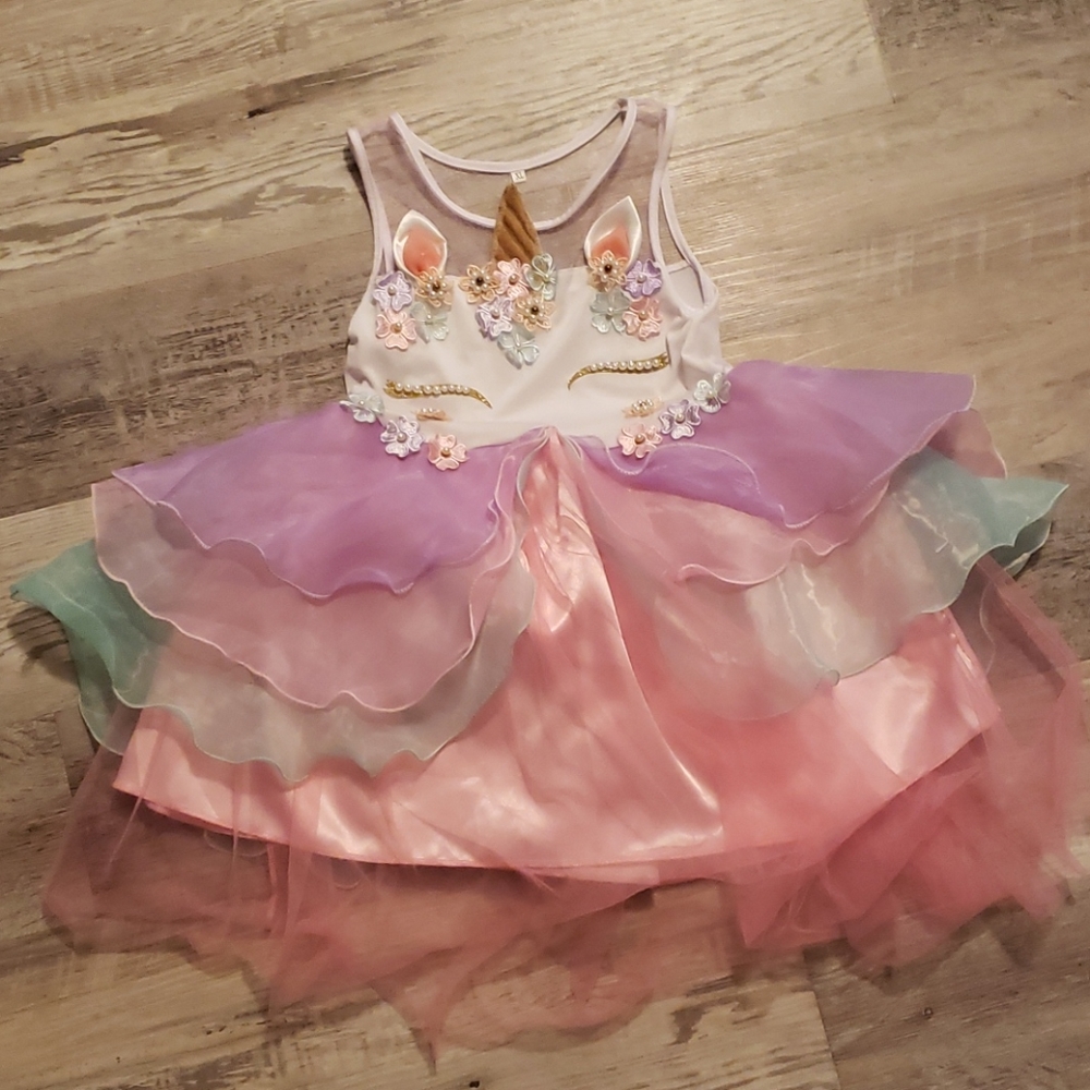 Delicate unicorn dress
